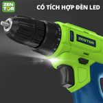 [Hỏa tốc]Máy Khoan Pin 12V Cầm Tay DELI ZENTOR Máy Bắn Vít 2 Pin 12V 3 Chức Năng Khoan, Bắt,Tháo Vít - Bảo hành 12 tháng — ảnh 5
