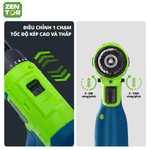 [Hỏa tốc]Máy Khoan Pin 12V Cầm Tay DELI ZENTOR Máy Bắn Vít 2 Pin 12V 3 Chức Năng Khoan, Bắt,Tháo Vít - Bảo hành 12 tháng — ảnh 6