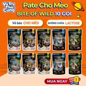 Pate Bite Of Wild Sữa Dê Cao Cấp 70g