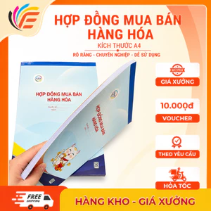 Hợp Đồng Mua Bán 2,3 Liên A4 - Mới Chất Lượng Cao