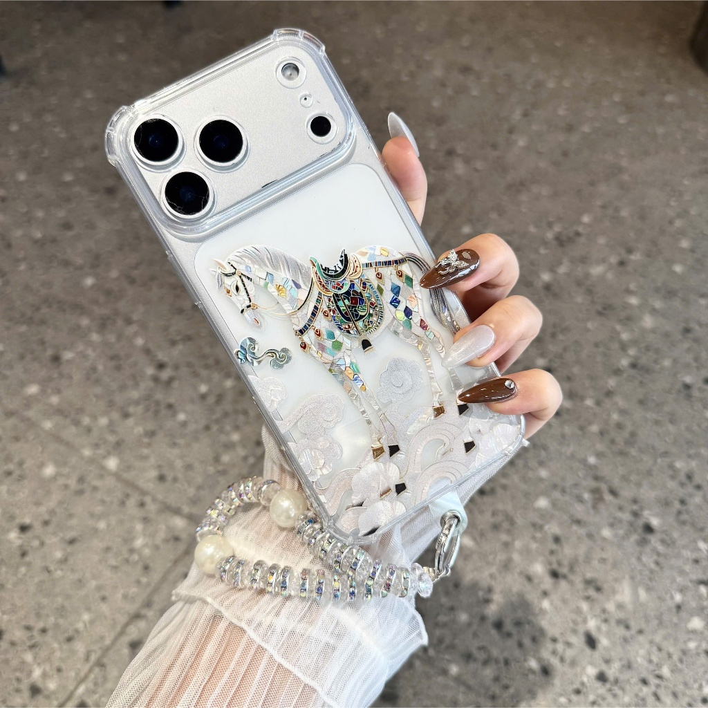 ỐP LƯNG IPHONE KHẢM XÀ CỪ "HOÀNG GIANH ĐẠI MÃ" MÃ ĐÁO THÀNH CÔNG - Nắng Case