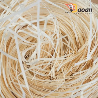 Giấy rơm vụn lót hộp quà từ 50g -  Vật liệu đệm trang trí hộp quà tặng đẹp BAO AN ++++