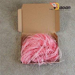Giấy rơm vụn lót hộp quà từ 50g -  Vật liệu đệm trang trí hộp quà tặng đẹp BAO AN ++++