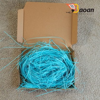 Giấy rơm vụn lót hộp quà từ 50g -  Vật liệu đệm trang trí hộp quà tặng đẹp BAO AN ++++