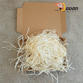 Giấy rơm vụn lót hộp quà từ 50g -  Vật liệu đệm trang trí hộp quà tặng đẹp BAO AN ++++