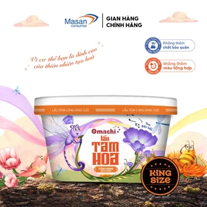 Omachi Lẩu Tam Hoa Tôm Càng Kingsize x 133gr