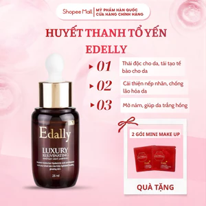 Huyết thanh Tổ Yến EDALLY EX LUXURY REJUVENHATING SWIFTLET NEST AMPOULE giúp tái sinh đàn hồi da 25ml