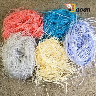 Giấy rơm vụn lót hộp quà từ 50g -  Vật liệu đệm trang trí hộp quà tặng đẹp BAO AN ++++