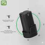 [Hỏa tốc]Máy Khoan Pin 12V Cầm Tay DELI ZENTOR Máy Bắn Vít 2 Pin 12V 3 Chức Năng Khoan, Bắt,Tháo Vít - Bảo hành 12 tháng — ảnh 3