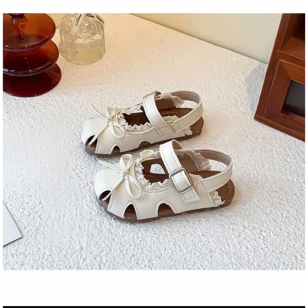 Dép Bé Gái Quai Hậu Búp Bê Chun Cực Xinh-Hỗ Trợ Đổi size