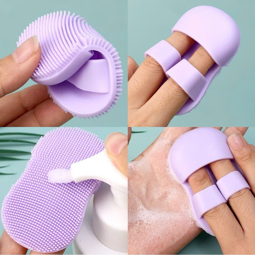 Miếng Rửa Mặt Bằng Silicon Tẩy Tế Bào Chết Massage Da Mặt