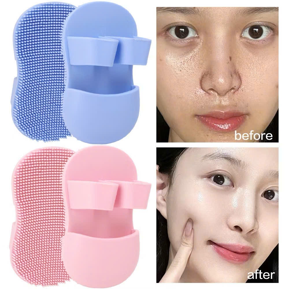 Miếng Rửa Mặt Bằng Silicon Tẩy Tế Bào Chết Massage Da Mặt