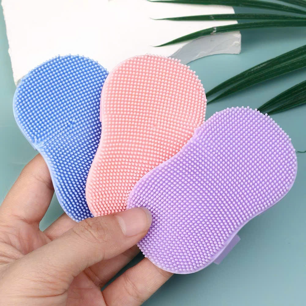 Miếng Rửa Mặt Bằng Silicon Tẩy Tế Bào Chết Massage Da Mặt