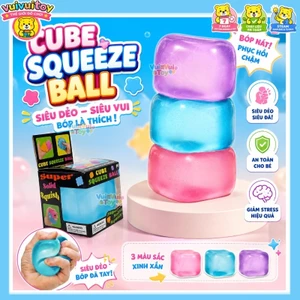 Đá Squishy Bóp Xả Stress - Đồ Chơi Giải Tỏa Căng Thẳng Chất Liệu An Toàn Siêu Mềm