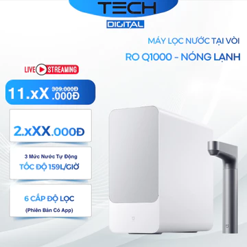 [New 100%] Máy Lọc Nước Mijia RO Q1000 | 1200G MR1282 | 1000G Pro - Nóng Lạnh RO 6 Lớp Lọc