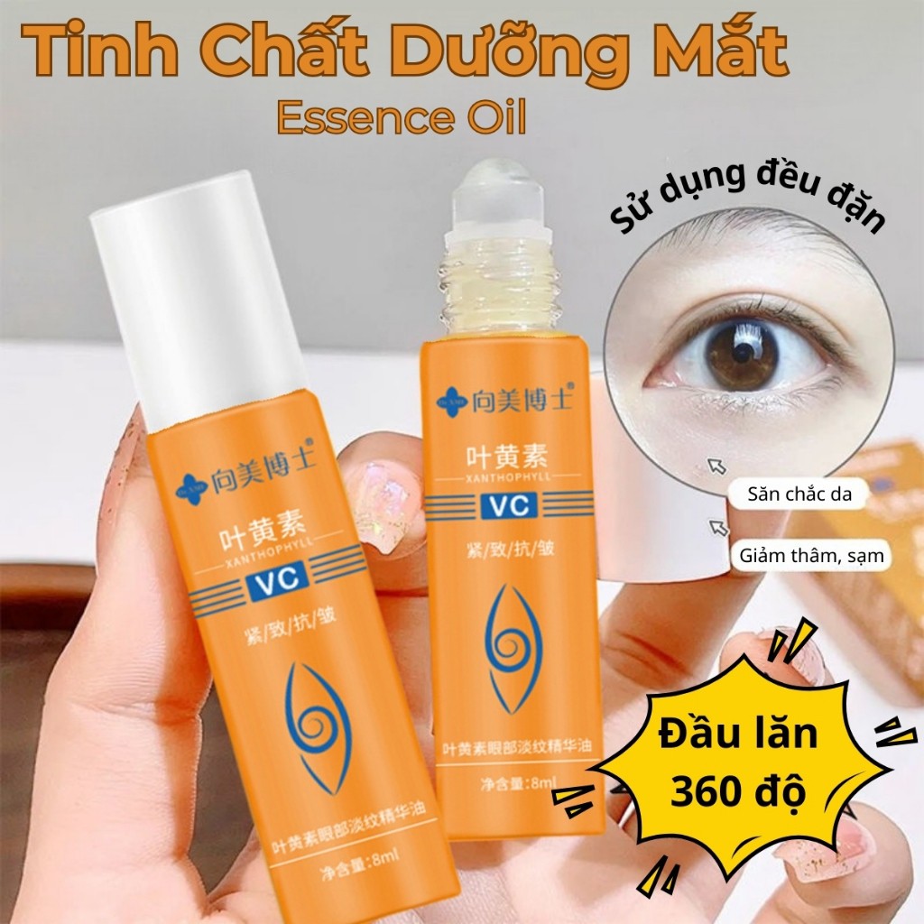 [MỚI]  Tinh chất dưỡng mắt VC - Giúp tan bọng mắt, giảm quằng thâm mắt, dưỡng ẩm làm dịu cho mắt