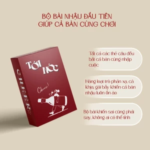 Bộ bài Tới Nóc Bộ bài uống chơi những trò chơi lầy lội drinking game troll nhau trong bữa tiệc