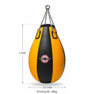 Vỏ Bao Đấm Quả Lê, Bao Đấm Lê Fighter Cao Cấp 0.8 mét, 1 mét | Boxing, Kick, Muay, Võ Cổ Truyền