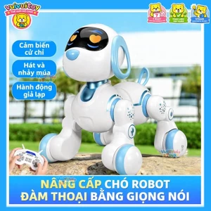 Robot Chó/Mèo Điều Khiển Lập Trình - Đồ Chơi Giáo Dục Sớm & Bạn Đồng Hành Học Tập Cho Bé