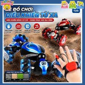 Xe đua địa hình điều khiển từ xa biến hình bằng cảm biến cử chỉ dành cho trẻ em