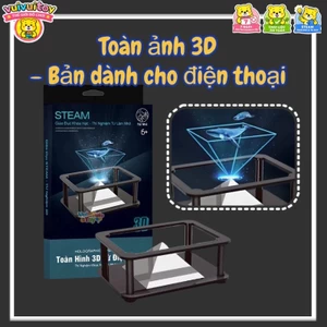 Bộ đồ chơi 3D toàn ảnh cho điện thoại – Giúp bé khám phá khoa học, rèn luyện tư duy sáng tạo và kỹ năng DIY