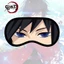 Bịt mắt KIMETSU NO YAIBA Tanjiro Giyuu Muichiro miếng che mắt ngủ in hình anime chibi mặt nạ ngủ