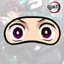 Bịt mắt KIMETSU NO YAIBA Tanjiro Giyuu Muichiro miếng che mắt ngủ in hình anime chibi mặt nạ ngủ
