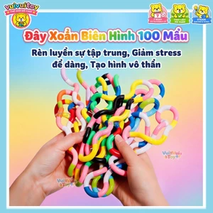 Dây xoắn đa năng – Rèn luyện sự tập trung, thư giãn ngón tay, đồ chơi giải tỏa căng thẳng kỳ diệu