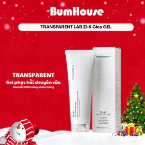 Gel Dưỡng Phục Hồi Chuyên Sâu, Làm Dịu Da Zi-K Cica Transparent Lab 100ml