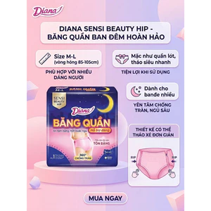 🌙 BĂNG QUẦN DIANA BEAUTY HIP ML12 - "CỨU TINH" ĐÊM DÂU, DÁNG ĐẸP NGỦ NGON!