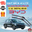 GẠT MƯA BYD ATTO 2, CÁC DÒNG BYDSEALION 6, ATTO 3, M6, SEAL, DOLPHINH, HAN EV, SEALION 8, SILICON 4 LƯỠI GẠT SẠCH ÊM