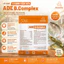 Vemedim Ade Bcomplex Vemedim Gói 1kg Dùng Cho Cá Tôm Thuỷ Sản Bổ Sung Vitamin Toàn Diện Tăng Sức Đề Kháng Phục Hồi Nhanh