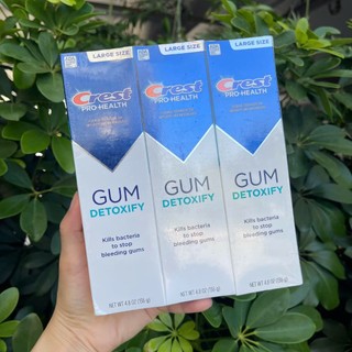 Kem đánh răng Crest Pro-Health Gum Detoxify 136g – Hỗ trợ chăm sóc nướu khỏe mạnh-Hàng Mỹ chính hãng