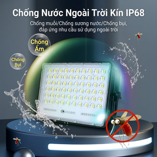 Đèn pha led tích điện siêu sáng 432 hạt đèn to đèn LED dùng pin có chân đế chống nước đèn cắm trại đội đầu