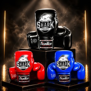 Găng Fighter Shark - Boxing Muay Thai KickBoxing Võ Cổ Truyền... 6oz, 8oz, 10oz, 12oz, 14oz