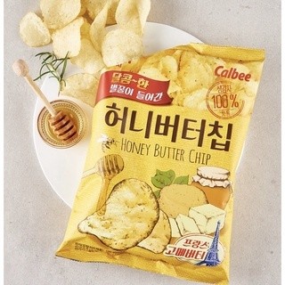 Snack khoai tây bơ mật ong Calbee 60g - nội địa Hàn Quốc