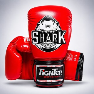 Găng Fighter Shark - Boxing Muay Thai KickBoxing Võ Cổ Truyền... 6oz, 8oz, 10oz, 12oz, 14oz