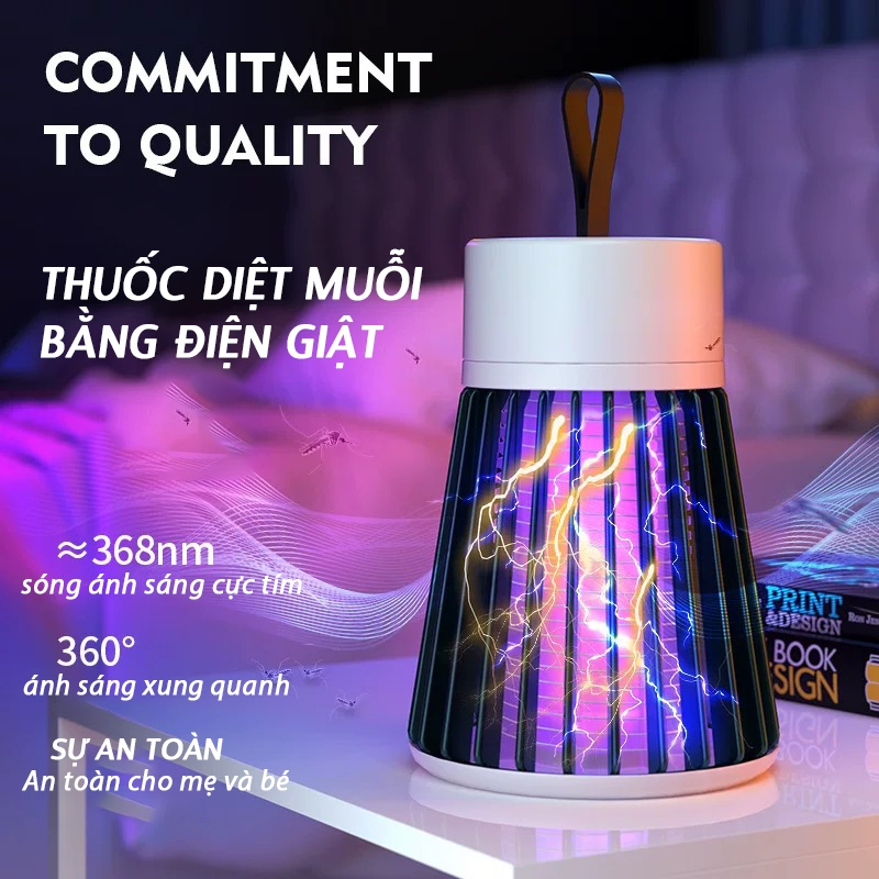 【Bảo hành 3năm miễn phí】Mẫu mới Đèn bắt muỗi - Đèn ngủ+Bắt muỗi 2 IN 1 Không mùi/An toàn ĐÁNH BẮT ĐƯỢC 98.8%