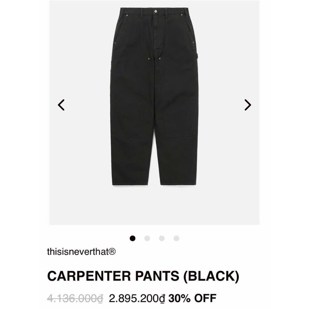 Quần Workwear Carpenter Pant Form Rộng Unisex Hot Trend 2026