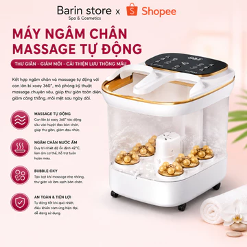 Máy Ngâm Chân, Bồn Ngâm Chân Massage Chân, Tự Làm Nóng Nước, Máy Ngâm Chân Massage Cao Cấp
