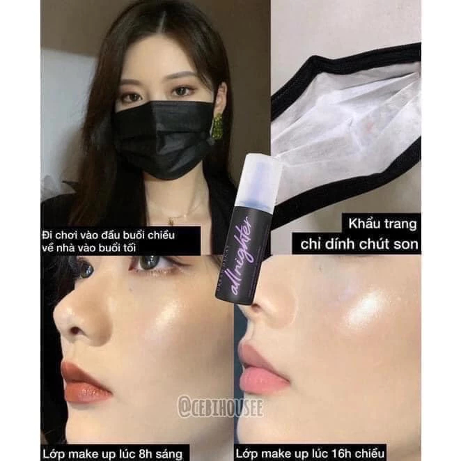 Xịt khóa nền Urban Dekay Xịt Cố Định Lớp Trang Điểm Long Lasting Makeup Setting Spray