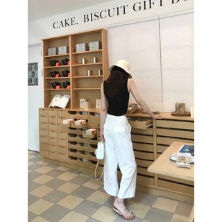 𝗞𝗮𝗸𝗶 𝗣𝗮𝗻𝘁𝘀 2 - |LY LINEN| - Quần kaki 9 tấc