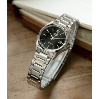 Đồng hồ nữ dây thép Casio LTP-1183A-1ADF size nhỏ 28.5mm | Casio nữ LTP-1183A-1A