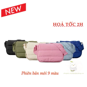 TÚI PHAO ĐEO CHÉO MẪU VUÔNG THIẾT KẾ RETRO PHOM VỪA - MS12
