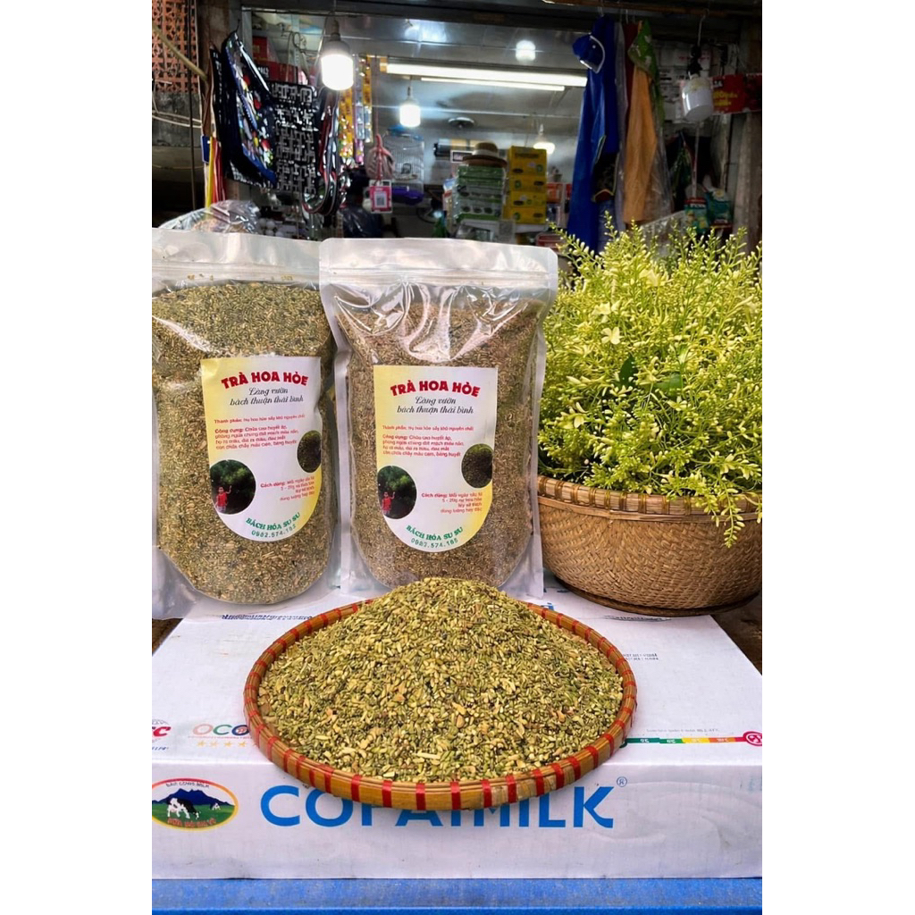 1kg Hoa hoè khô thái bình của nhà trồng đảm bảo sạch  thơm ngon