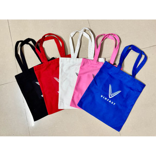 Túi tote chữ nhật Vinfast, túi vải, in logo Vinfast, size 33x38cm, đựng laptop 14-17 inch - Túi canvas Vinfast