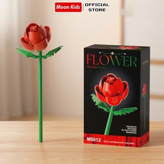 Set hoa lắp ráp 16 mẫu – Đồ chơi sáng tạo tự làm, quà tặng siêu xinh
