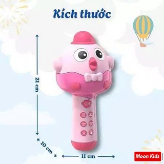 Micro Bluetooth Không Dây, Có Sạc Type C, Bluetooth & Đổi Giọng Vui Nhộn