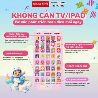 Điện Thoại Thông Minh 40 phím Smart Kiddy 2+ Cho Bé Học Tiếng Anh,Chữ số,Kĩ Năng