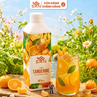 Syrup/siro Hạt phỉ (Hazelnut) SAN, đậm đà, có chai chiết 100ml, tặng công thức, latte, trà sữa